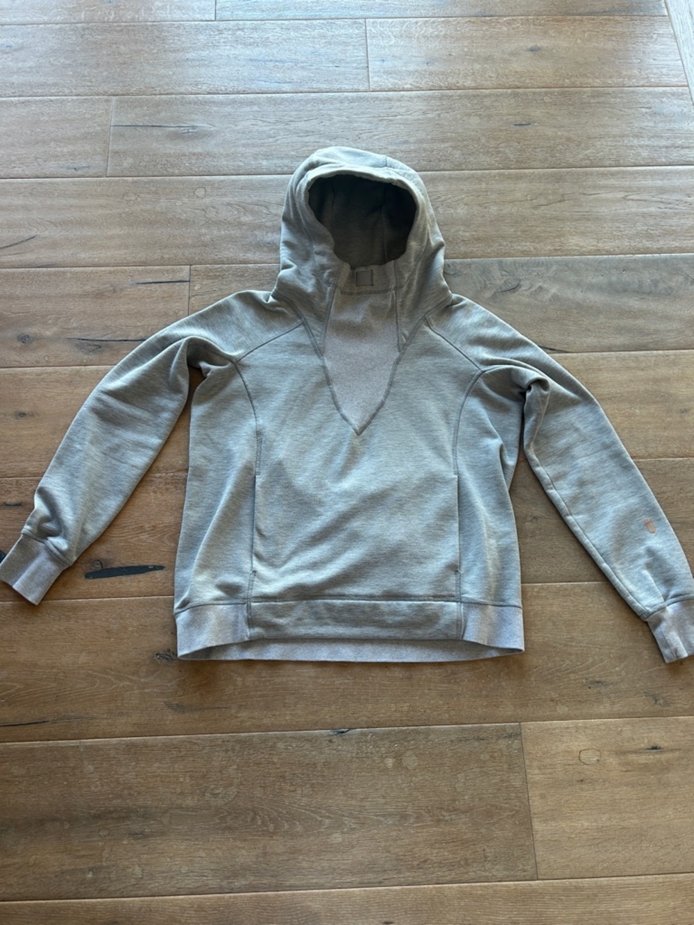 Women’s Gray Hoodie Sweatshirt - Casual Pullover